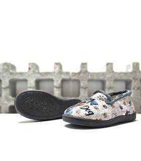Zapatillas casa hombre dibujos perros Plumaflex suela antideslizante