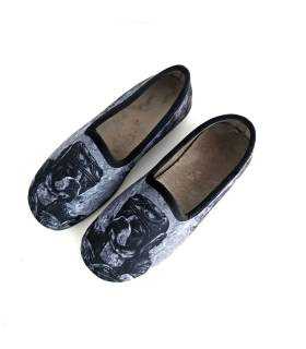 Vista superior zapatillas casa hombre divertidas Pelusin