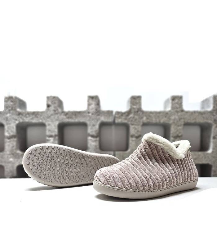 zapatillas casa mujer rosa palo Gema García