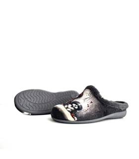 Zapatillas casa mujer perro Gema García suela
