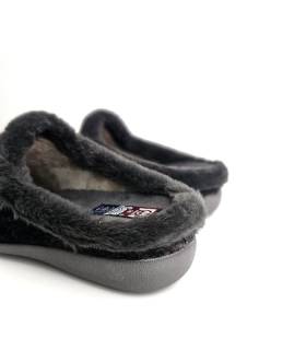 Zapatillas casa mujer perro Gema García talón