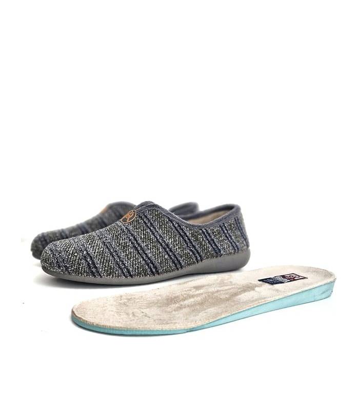 zapatillas invierno hombre cómodas Gema García plantilla extraíble
