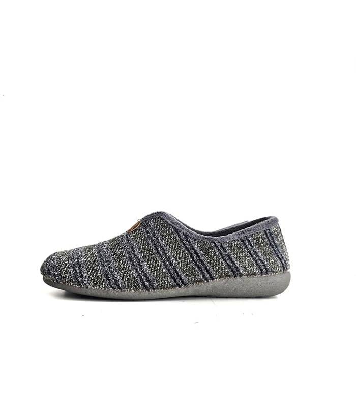 zapatillas cerradas hombre cálidas Gema García laterales