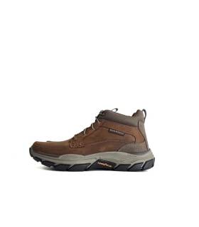 Botas Skechers hombre waterproof marrones Respected Boswell