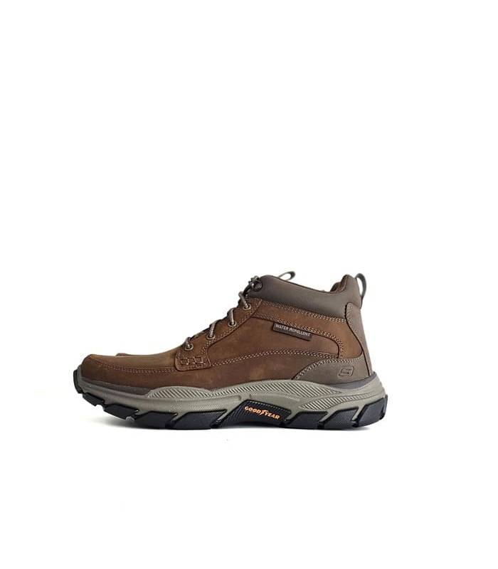 Botas Skechers hombre waterproof marrones Respected Boswell