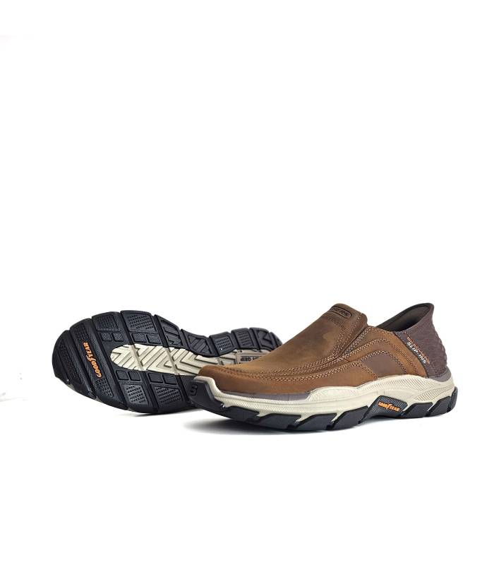 Suela Goodyear zapatos mocasín hombre Skechers Slip-ins