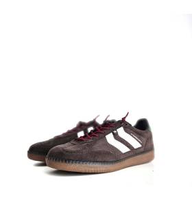 Zapatillas marrones de Xti hombre detalle cordones elásticos