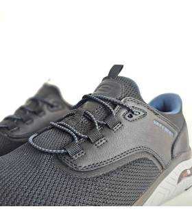 Deportivas Skechers hombre sin cordones negras