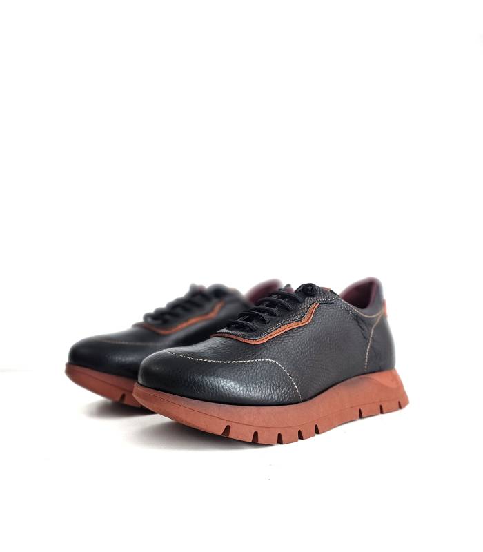 zapatos piel mujer Jose Saenz color negro