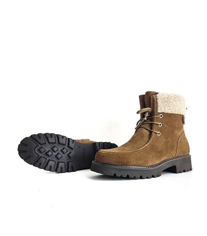Botines casual mujer Carmela suela antideslizante vista inferior