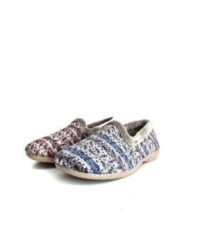 zapatillas Garrido Muro invierno azul o grabate, comparativa de dos colores