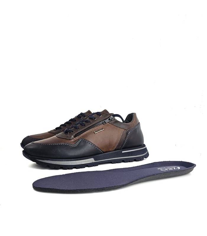 plantilla memory zapatos deportivos Zen marrones