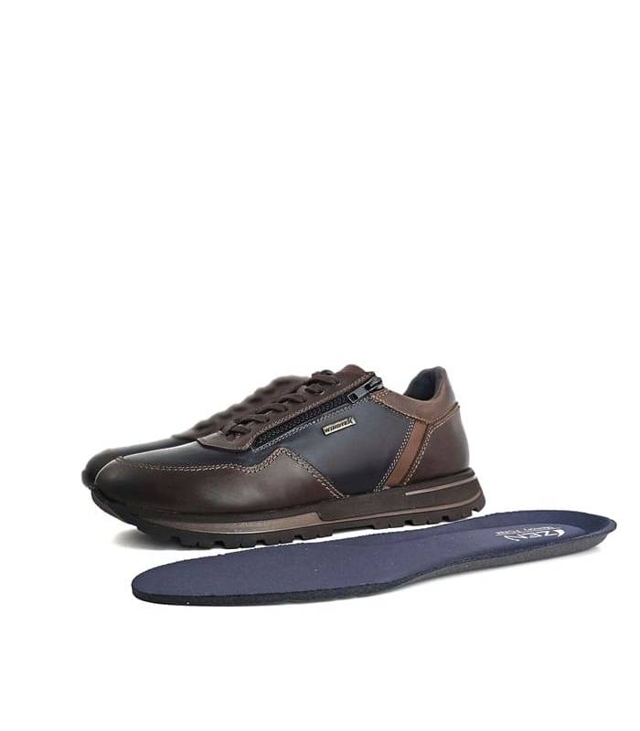 plantilla memory zapatos deportivos Zen azules