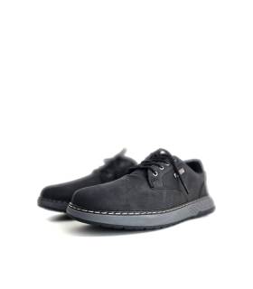 zapatos hombre invierno Skechers Pryor negros impermeables