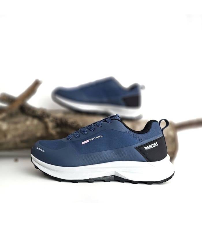 zapatillas trekking mujer Paredes Loriguilla azul waterproof