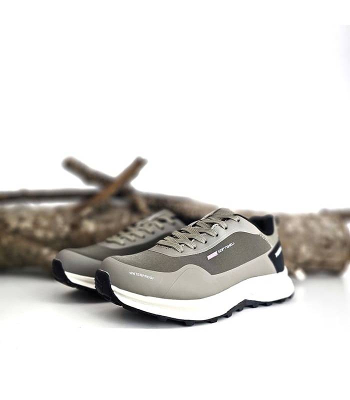 zapatillas trekking mujer Paredes beige waterproof