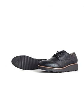 Suela de zapatos mujer invierno negros chika10