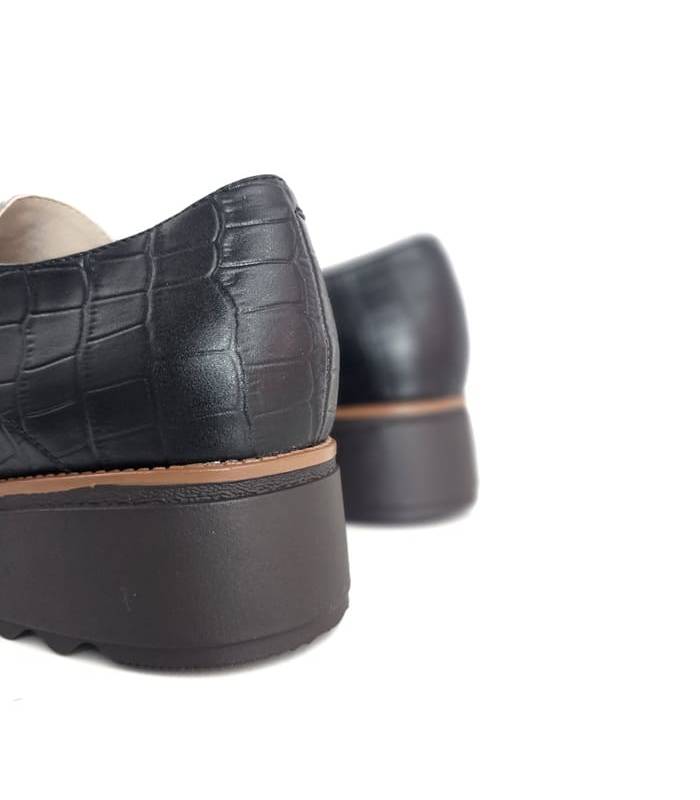talón zapatos mujer invierno negros chika10