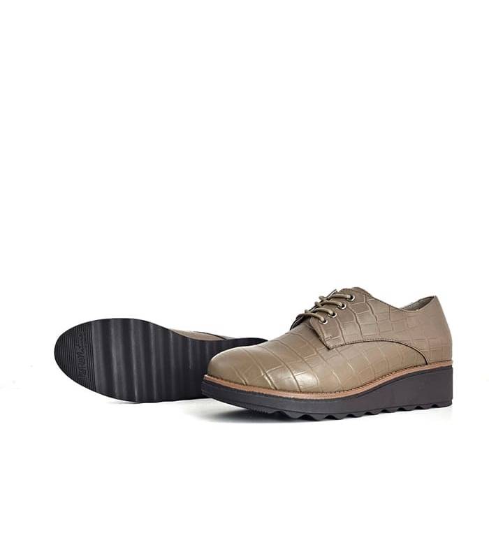 Suela zapatos mujer invierno taupe chika10
