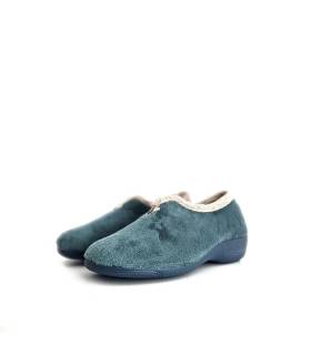 zapatillas casa mujer cabrera turquesa invierno