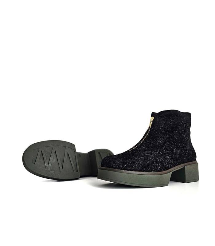 suela verde botines mujer comfort class