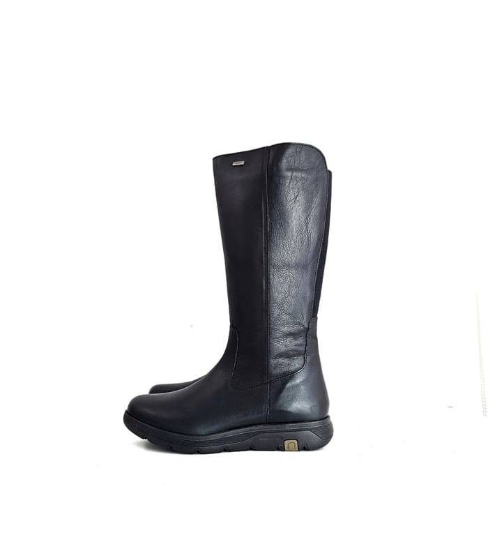 perfil botas mujer caña alta de Nature impermeables