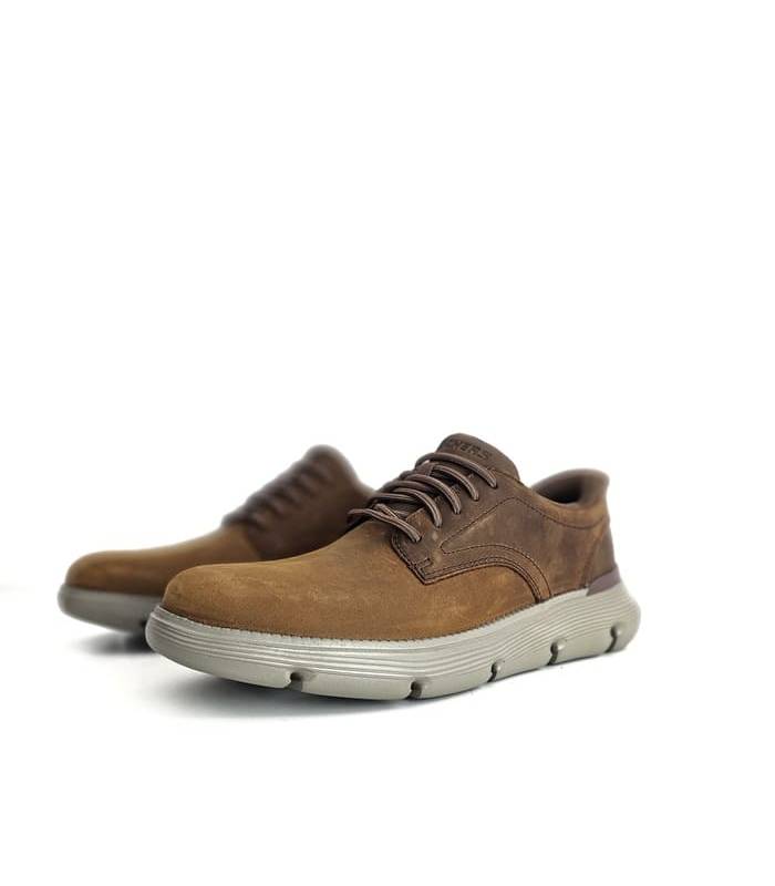skechers zapatos hombre invierno marrón slip-ins