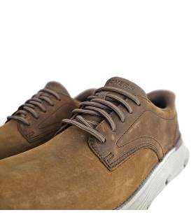detalle cordones elásticos skechers hombre
