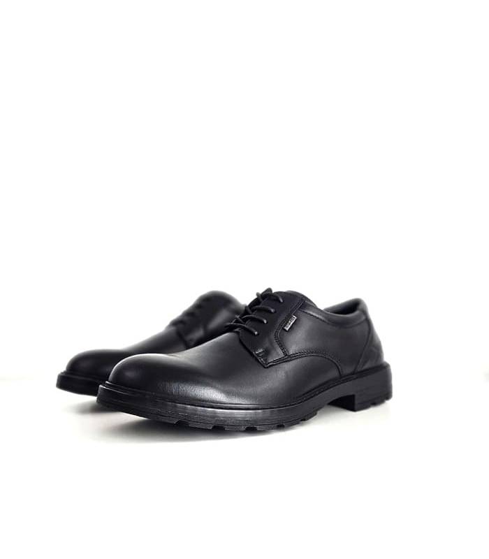 renature zapatos hombre invierno piel negros impermeables