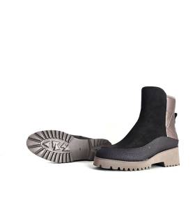 suela dentada botines marrones chika10