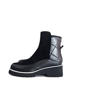 perfil completo botines negros renature