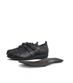 plantilla extraíble zapatos Doctor Cutillas anchos negros