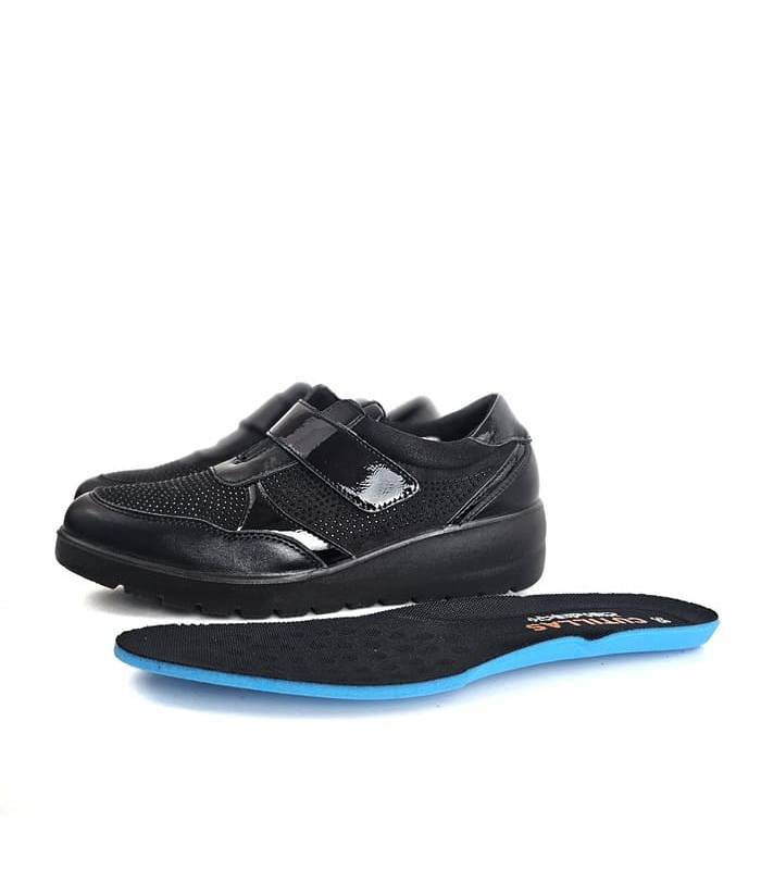 plantilla extraíble zapatos mujer Doctor Cutillas negro