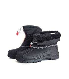 Botas nieve hombre negras Elementerre forro cálido interior