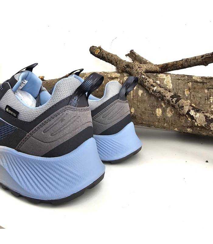 Zapatillas senderismo mujer Chiruca Ávila Lady talón gris azul