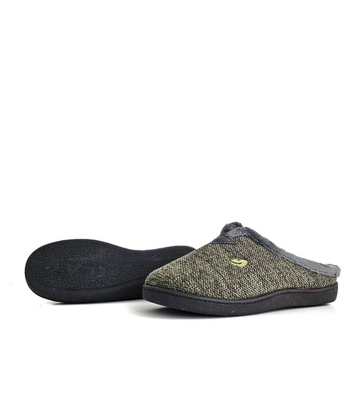 zapatillas hombre invierno verdes Plumaflex suela Relax Absolut