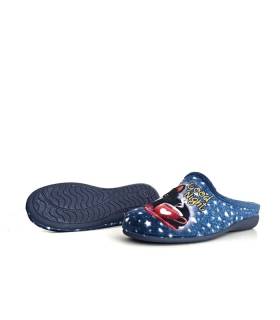 Zapatillas casa mujer gatos Garrido Muro suela goma antideslizante