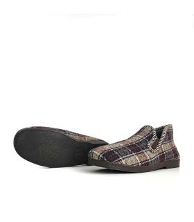 suela antideslizante zapatillas casa hombre cerradas