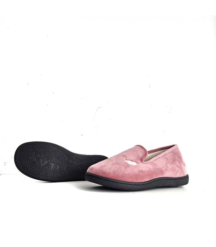 zapatillas mujer piso relax absolut rosa