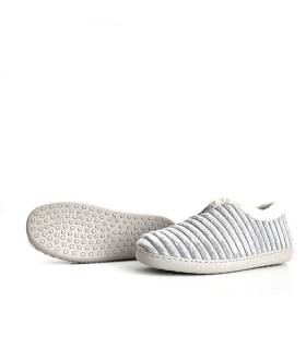 zapatillas mujer invierno Garrido grises,piso antideslizante