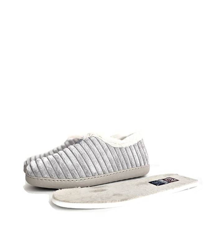 zapatillas mujer plantilla extraíble grises