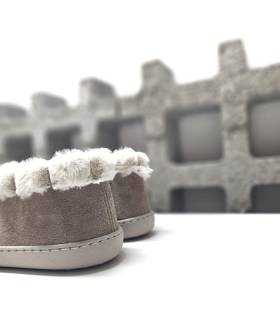 zapatillas casa invierno España taupe