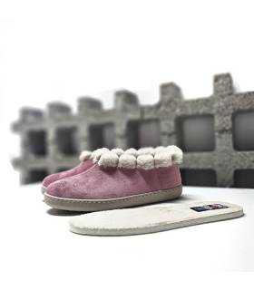 zapatillas mujer plantilla extraíble rosa