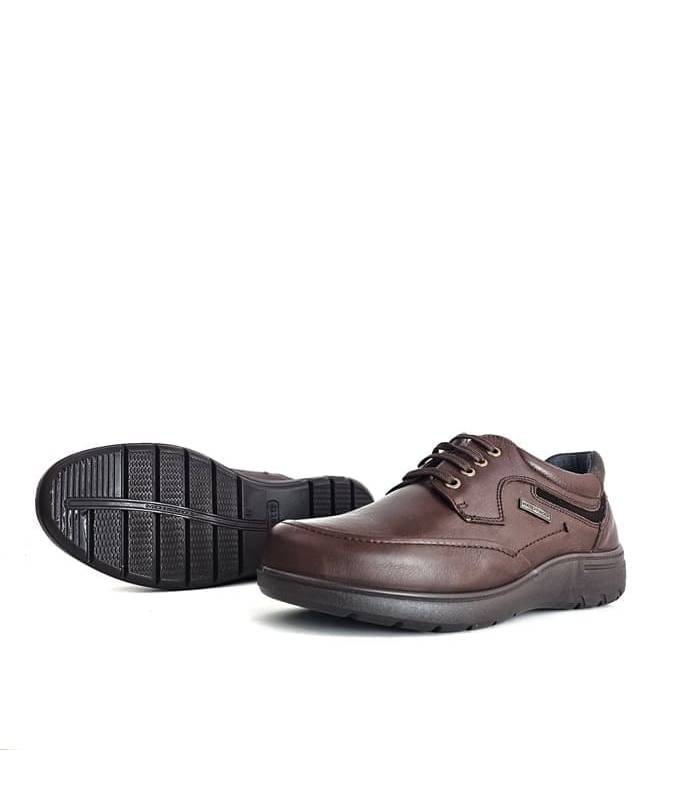 zapatos hombre lluvia cómodos marrones