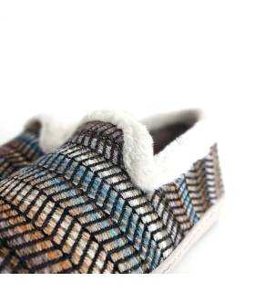 zapatillas casa mujer invierno geométricas