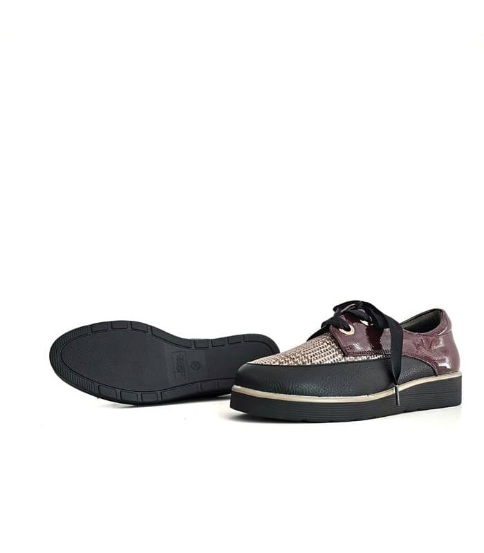 zapatos mujer piel Chika10 vista lateral Renature