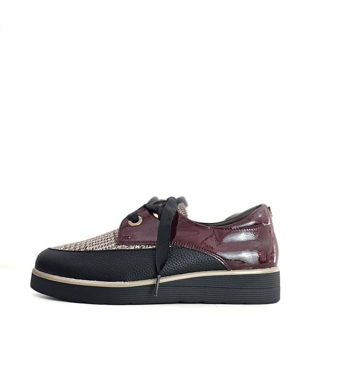 zapatos invierno mujer cómodos de Chika10 para invierno vista lateral