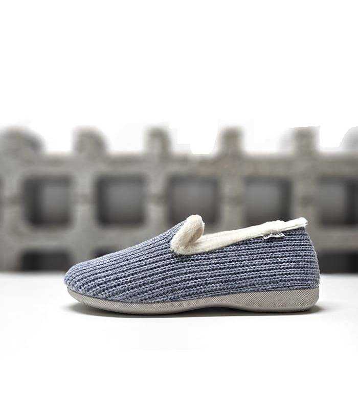zapatillas casa mujer invierno punto azul Garrido Muro