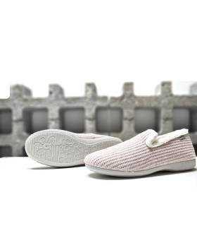 zapatillas casa rosas de mujer suaves piso flexible