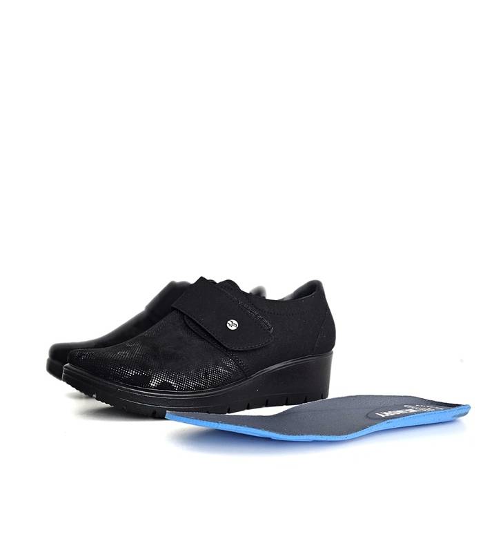 zapatos negros mujer plantilla extraíble FlyFlot